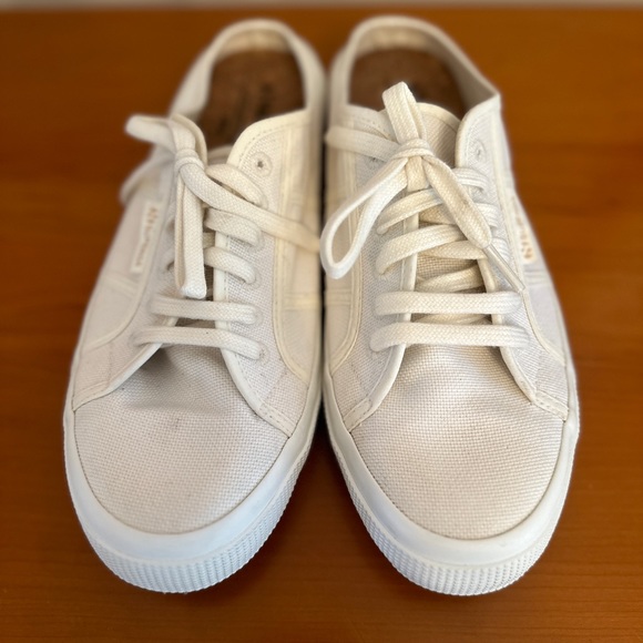 Superga 2402 Mule Sneakers in Canvas, Cork Footbed, Size 41 10 Superga - Picture 4 of 7